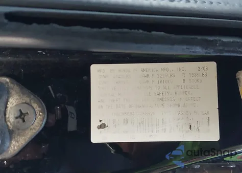 2007 Honda Accord 2.4 Ex z USA, uszkodzony, nr VIN 1HGCM56847A068528